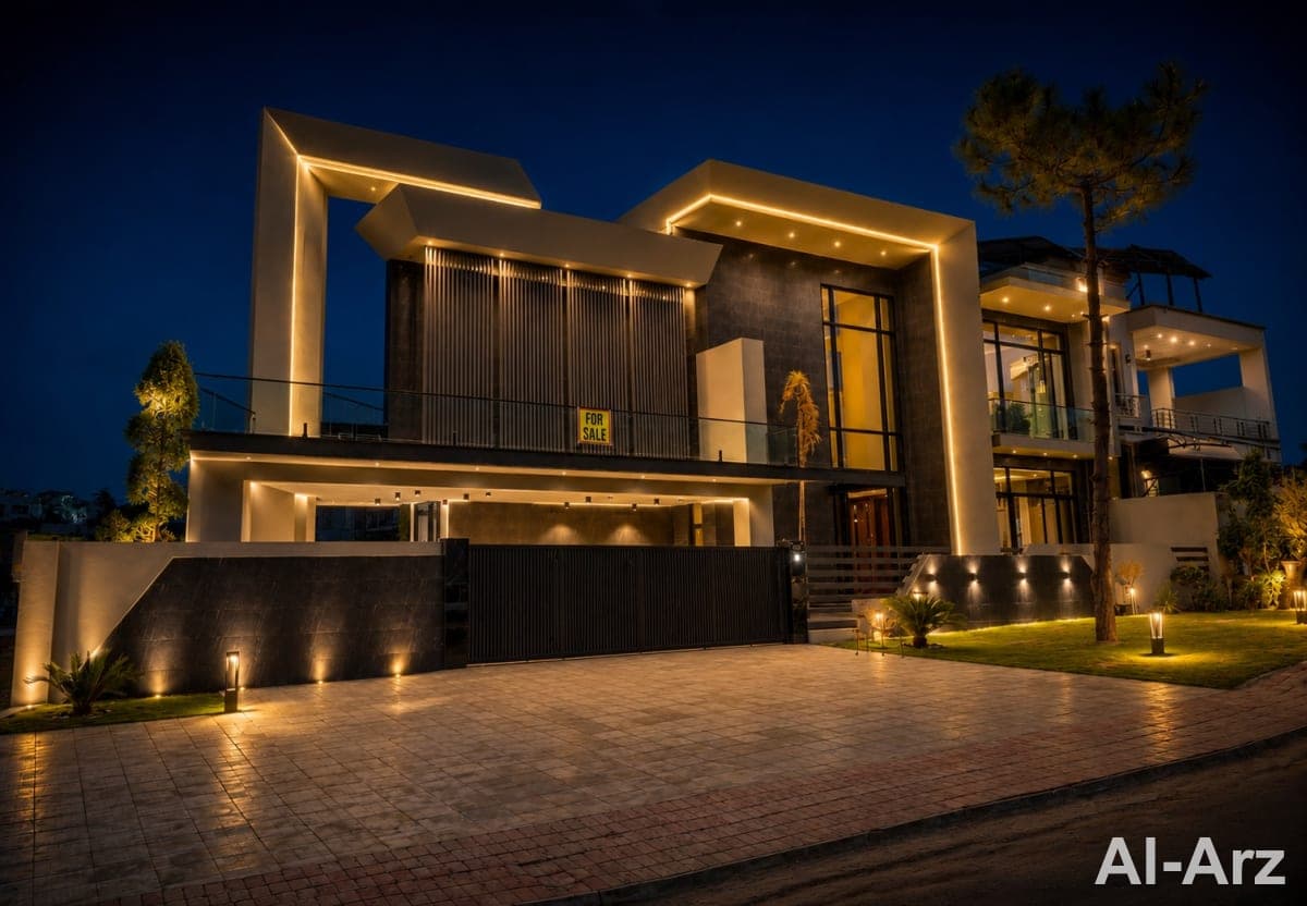 22 marla designer house for sale with 100 ft wide front — image 1